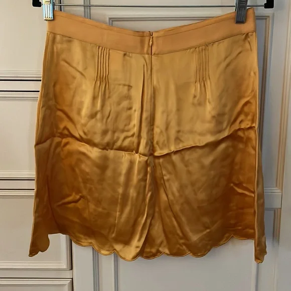 See by Chloe Scallop Skirt. Size 4. Marigold - Picture 4 of 4